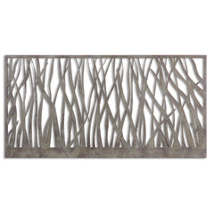 Amadahy Bronze/Gray Metal Wall Art - Ornate Home