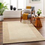 Amadi Beige Wool Area Rug - Ornate Home