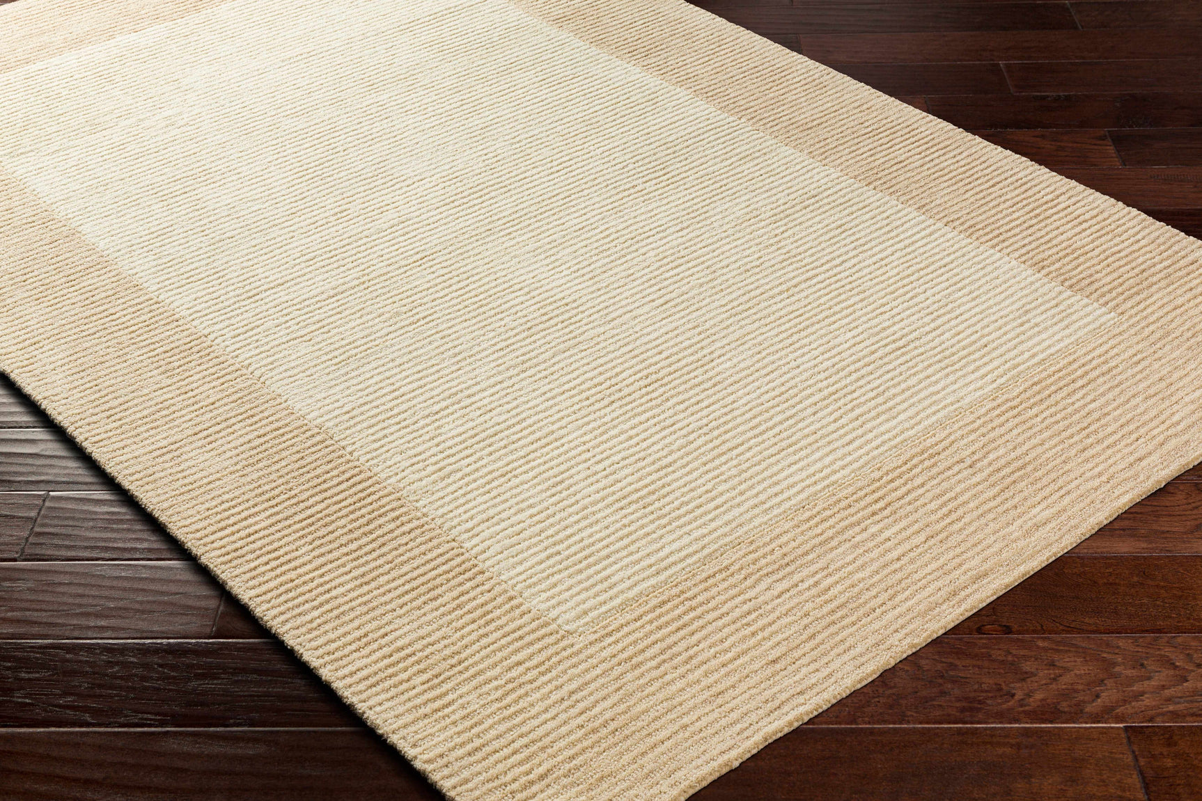 Amadi Beige Wool Area Rug - Ornate Home