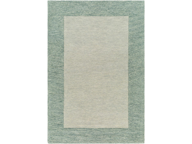 Amadi Green Wool Area Rug - Ornate Home