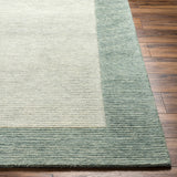 Amadi Green Wool Area Rug - Ornate Home