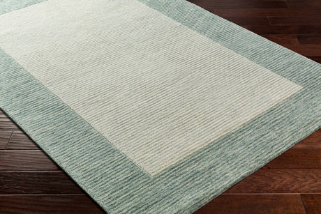 Amadi Green Wool Area Rug - Ornate Home