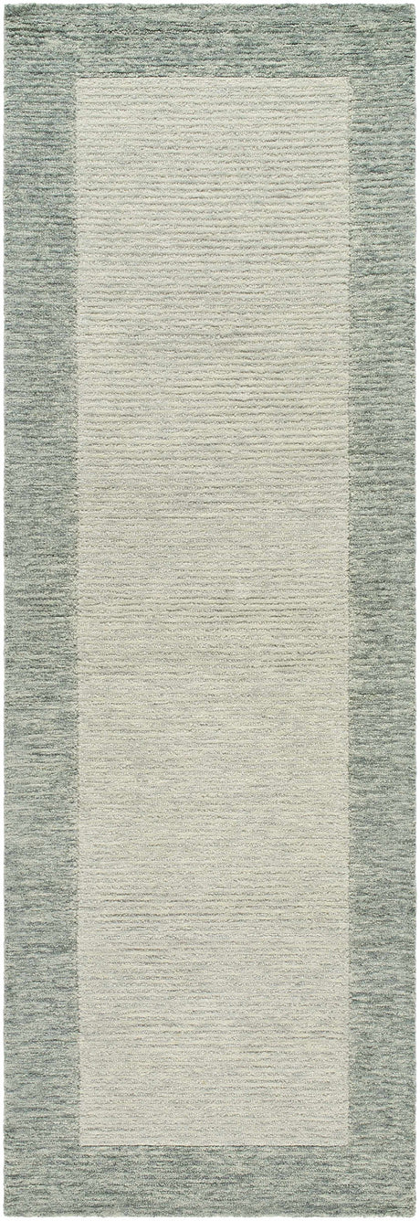 Amadi Green Wool Area Rug - Ornate Home