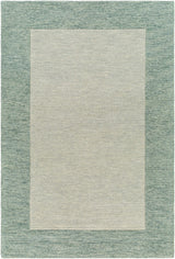 Amadi Green Wool Area Rug - Ornate Home