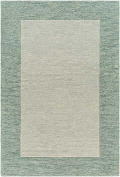 Amadi Green Wool Area Rug - Ornate Home