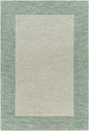 Amadi Green Wool Area Rug - Ornate Home