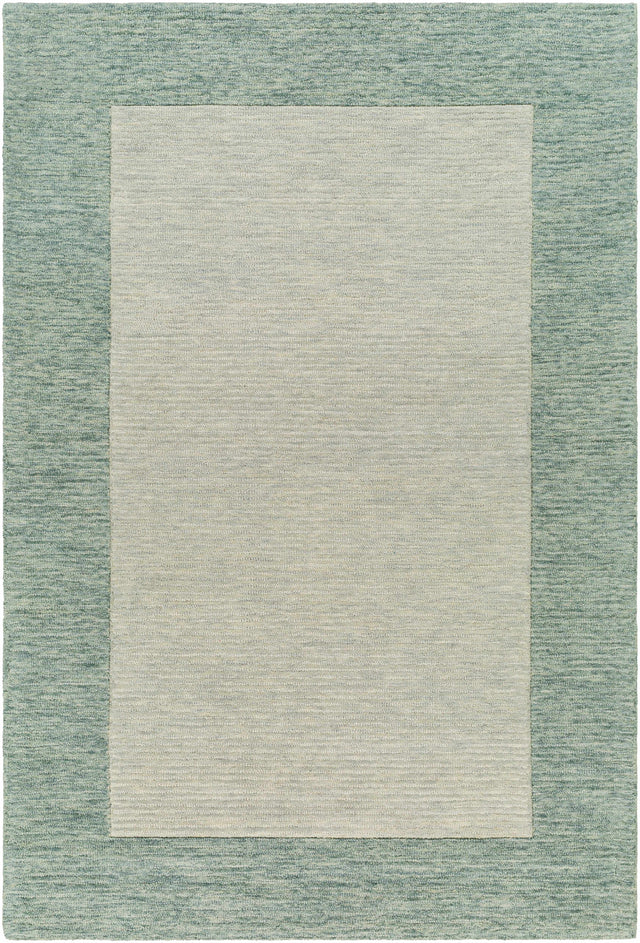 Amadi Green Wool Area Rug - Ornate Home