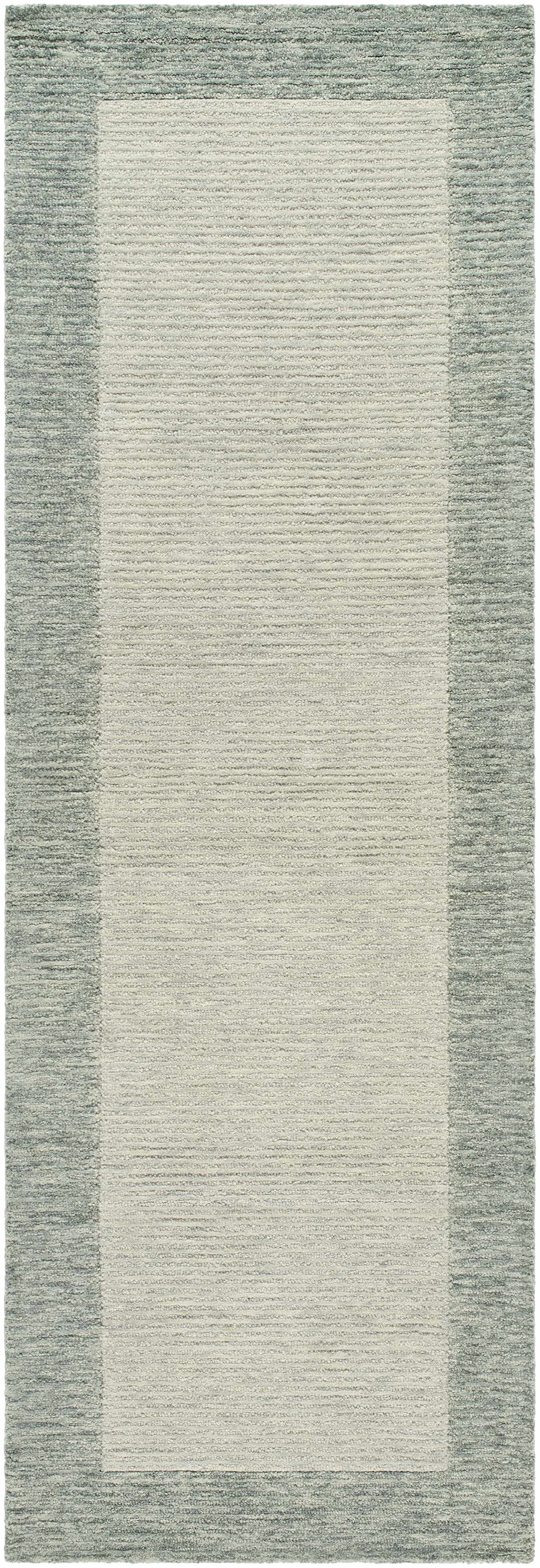Amadi Green Wool Area Rug - Ornate Home