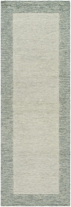 Amadi Green Wool Area Rug - Ornate Home
