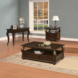 Amado End Table in Espresso - Ornate Home
