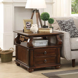 Amado End Table in Espresso - Ornate Home