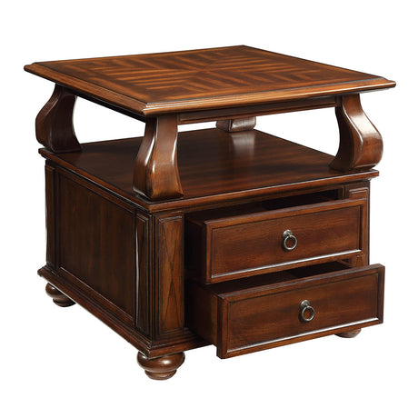 Amado End Table in Espresso - Ornate Home