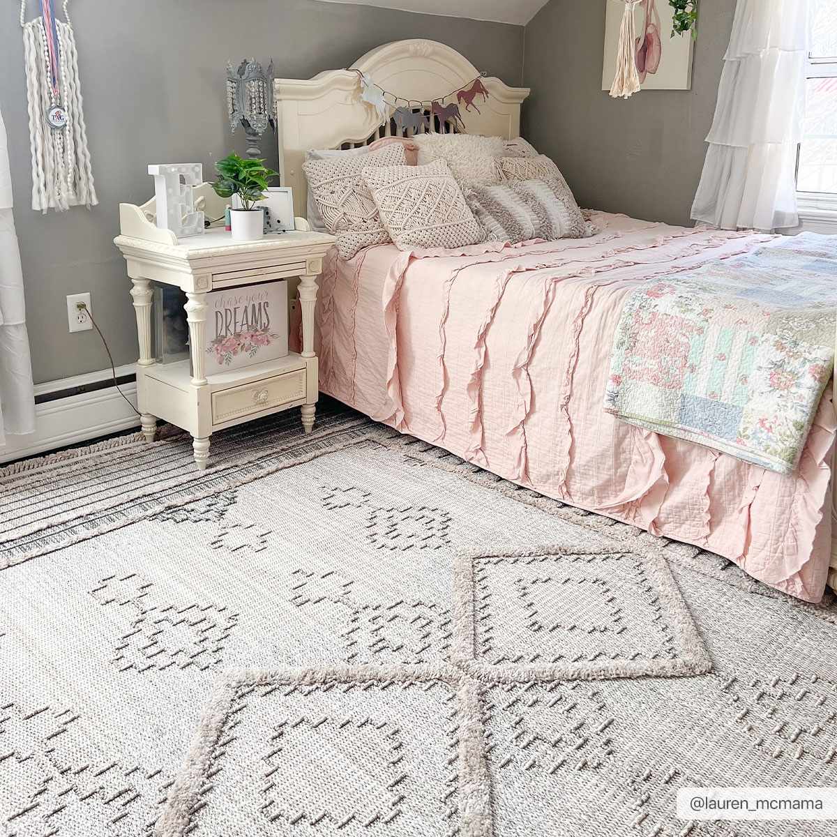 Amaga High-Low Rustic Rug - Ornate Home