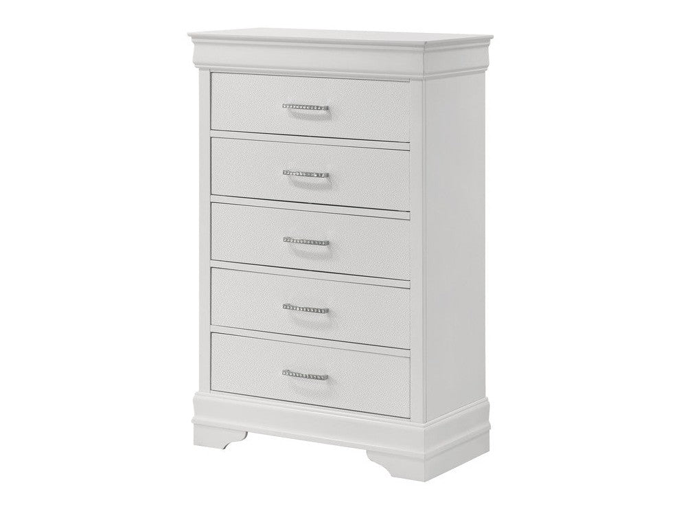 Amalia White Chest - Ornate Home