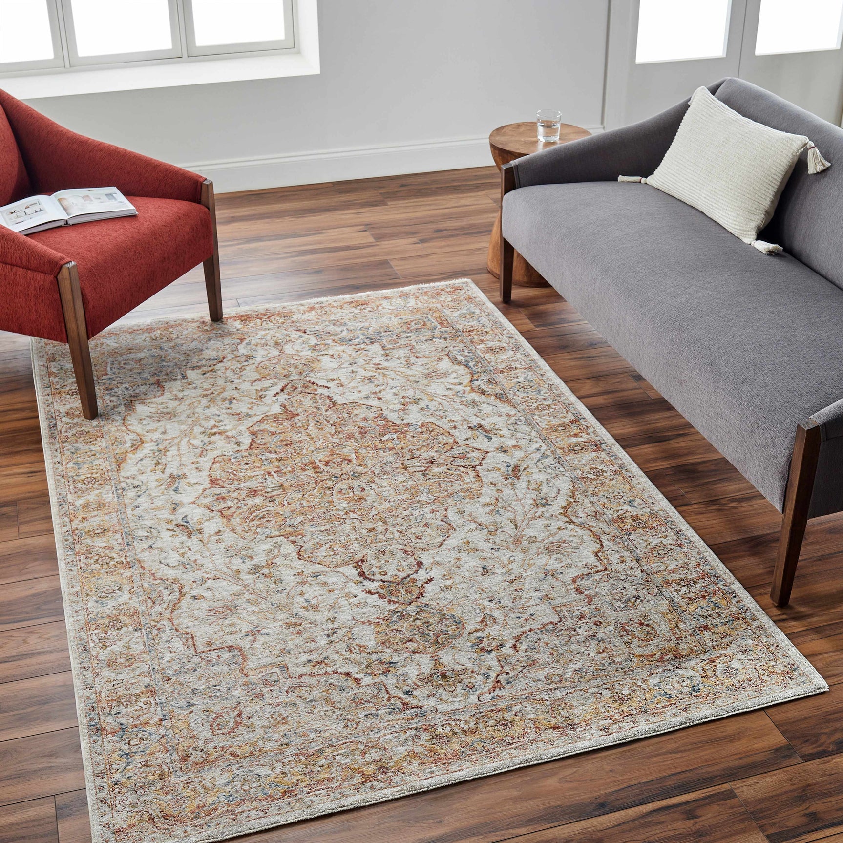 Aman Beige Area Rug - Clearance - Ornate Home