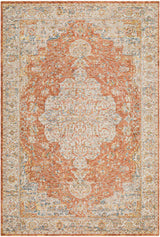 Aman Rust Area Rug - Clearance - Ornate Home