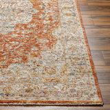Aman Rust Area Rug - Clearance - Ornate Home