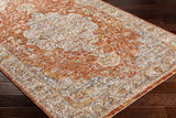 Aman Rust Area Rug - Clearance - Ornate Home