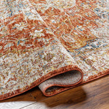Aman Rust Area Rug - Clearance - Ornate Home