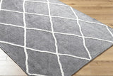 Amani Gray Washable Rug - Clearance - Ornate Home