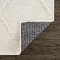 Amani White Washable Rug - Clearance - Ornate Home
