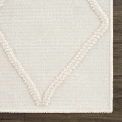 Amani White Washable Rug - Clearance - Ornate Home