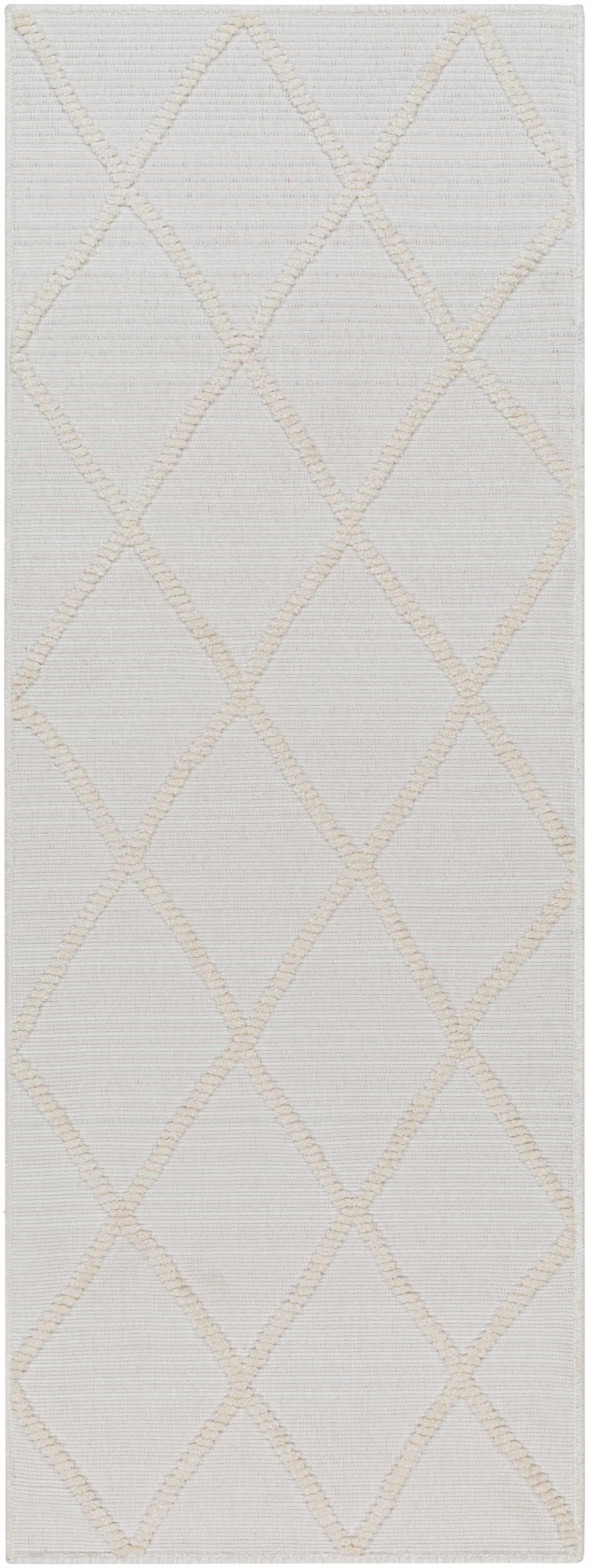 Amani White Washable Rug - Clearance - Ornate Home