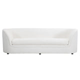 Amara Ivory Sofa Without Pillows - Ornate Home