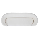 Amara Ivory Sofa Without Pillows - Ornate Home