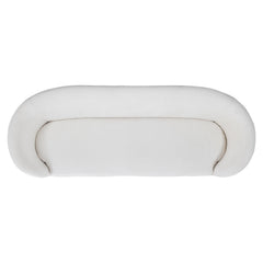 Amara Ivory Sofa Without Pillows - Ornate Home