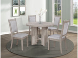 Amara Natural 5-Piece Dining Set - Ornate Home