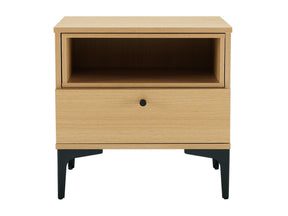 Amara Nightstand in Natural Oak - Ornate Home