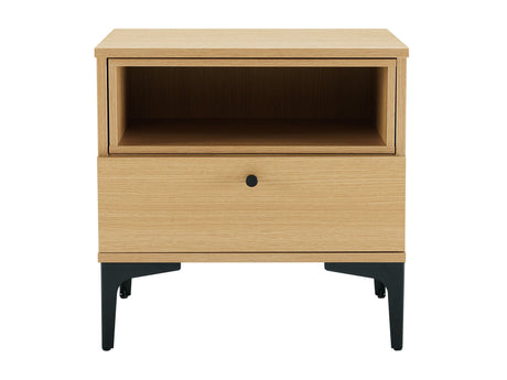 Amara Nightstand in Natural Oak - Ornate Home