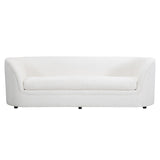 Amara White/Cream Fabric Sofa - Ornate Home