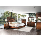 Amarantha Dark Oak Mirror - Ornate Home