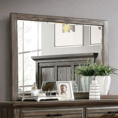 Amarillo Light Walnut Mirror - Ornate Home