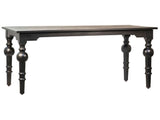 Amaro Sealed Black Dining Table - Ornate Home