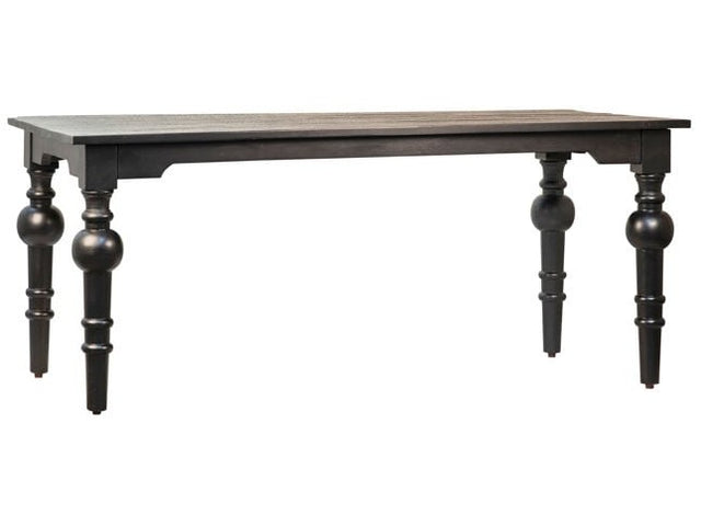Amaro Sealed Black Dining Table - Ornate Home