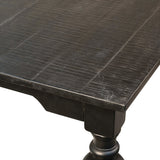 Amaro Sealed Black Dining Table - Ornate Home
