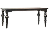 Amaro Sealed Black Dining Table - Ornate Home