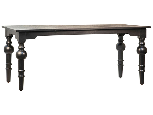 Amaro Sealed Black Dining Table - Ornate Home