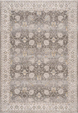 Amaru Green Textured Rug with Fringes - Ornate Home