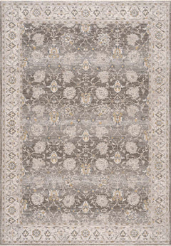 Amaru Green Textured Rug with Fringes - Ornate Home