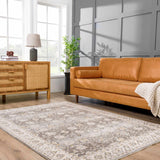 Amaru Green Textured Rug with Fringes - Ornate Home