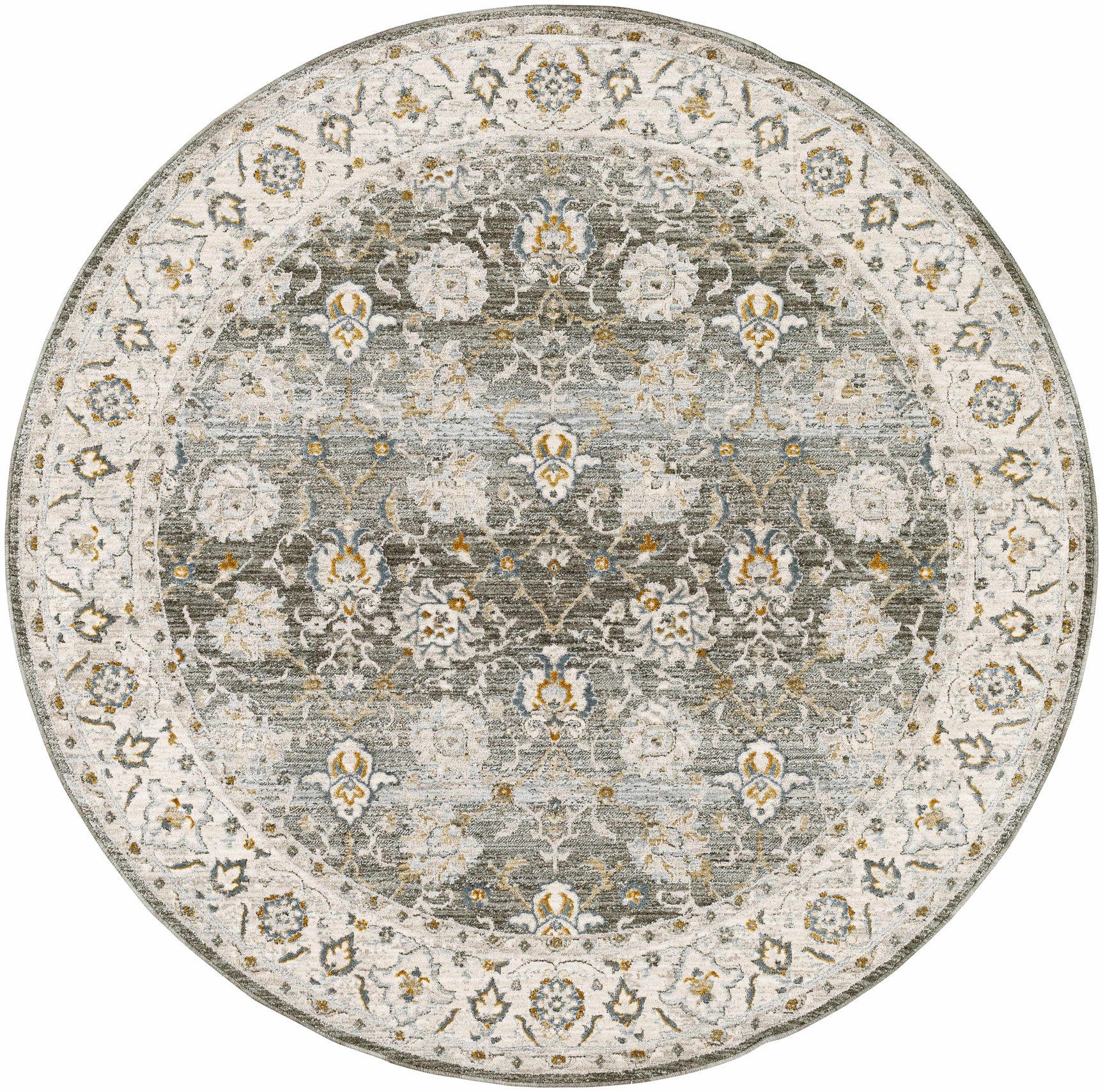 Amaru Green Textured Rug with Fringes - Ornate Home