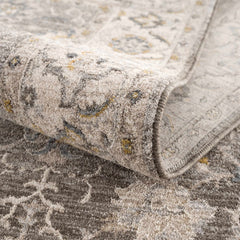 Amaru Green Textured Rug with Fringes - Ornate Home