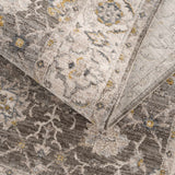 Amaru Green Textured Rug with Fringes - Ornate Home