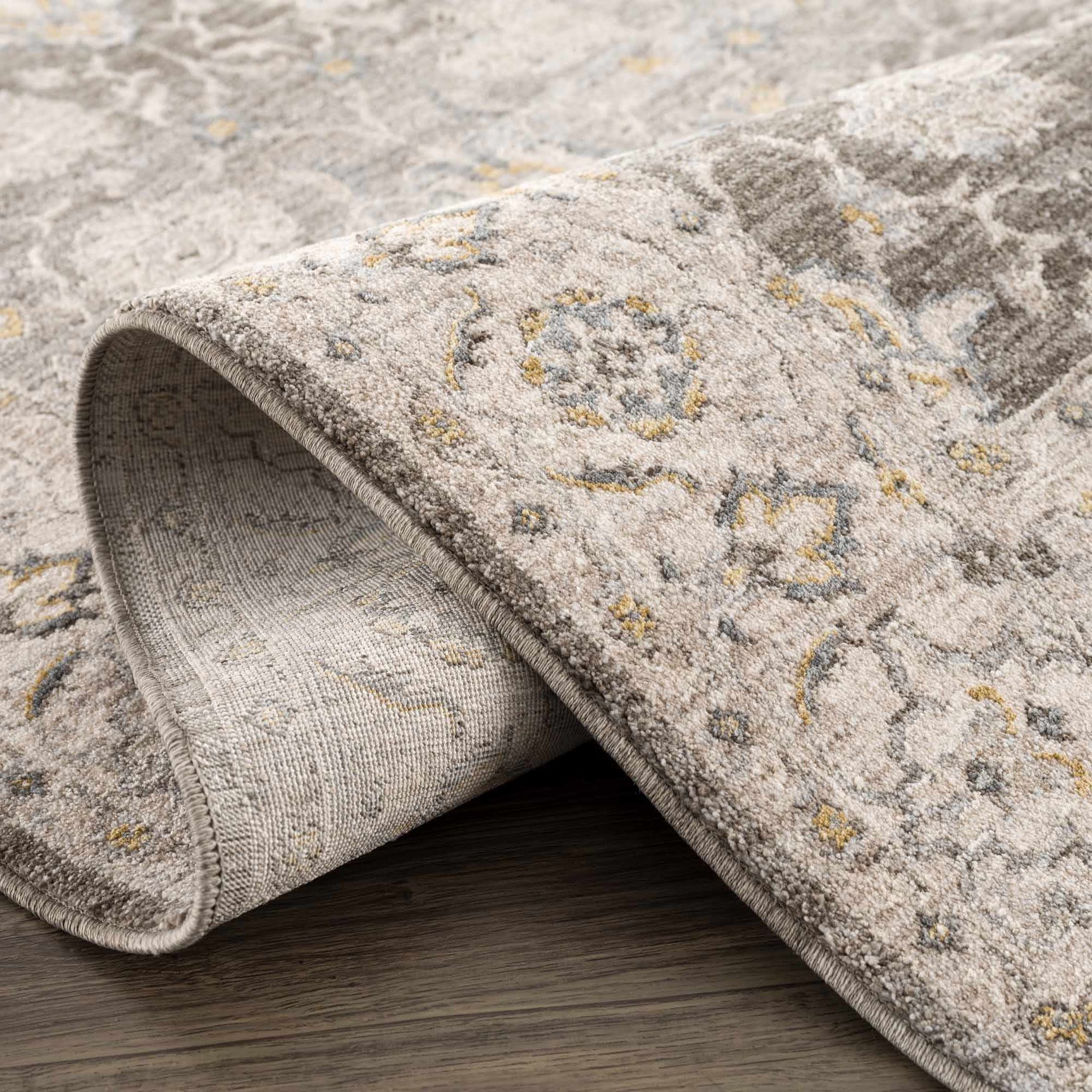 Amaru Green Textured Rug with Fringes - Ornate Home