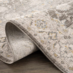 Amaru Green Textured Rug with Fringes - Ornate Home