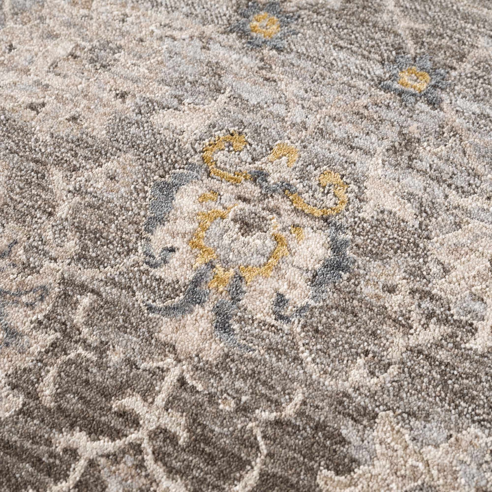 Amaru Green Textured Rug with Fringes - Ornate Home